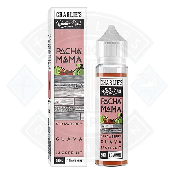 Pacha Mama Strawberry Guava Jackfruit 50ml 0mg shortfill e-liquid