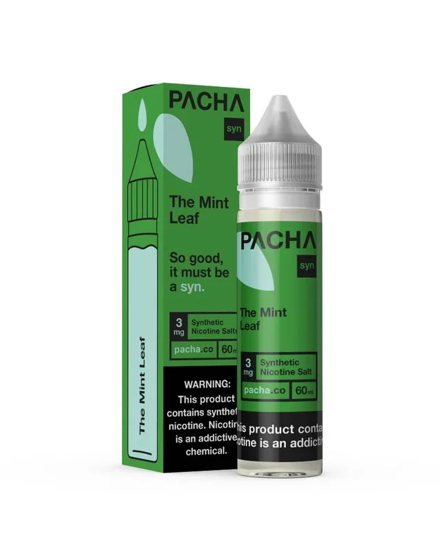 Pacha The Mint Leaf eJuice