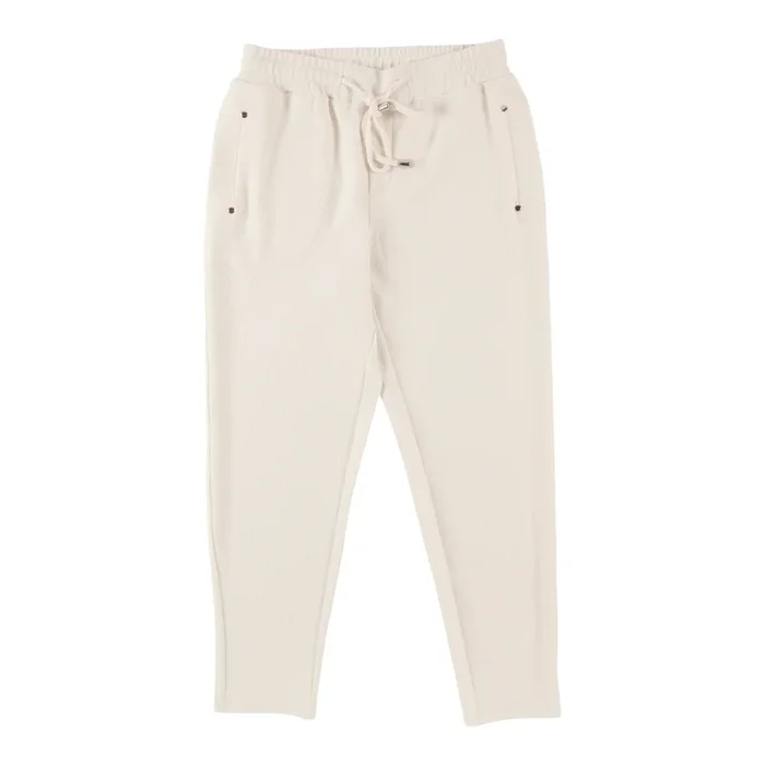 Pantalon en tricot uni exotique lily morgan pour femmes