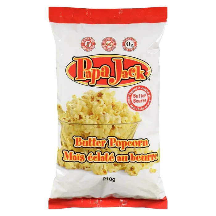 Papa Jack Butter Popcorn, 210-g