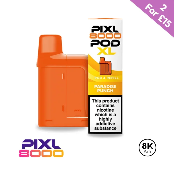 Paradise Punch – Pixl 8000 Prefilled Pods