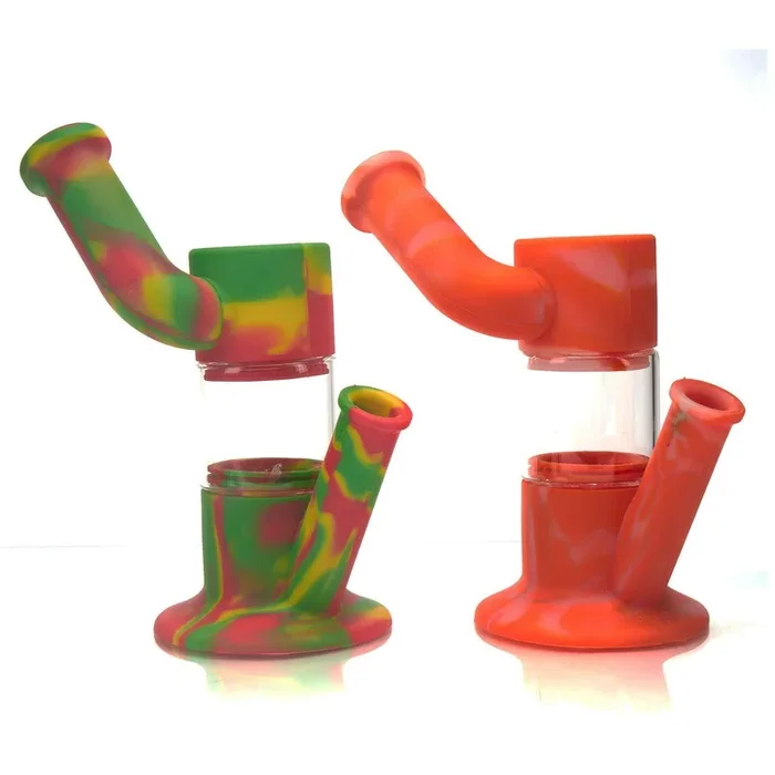 Paradise Silicone Side-Cart Water Pipe