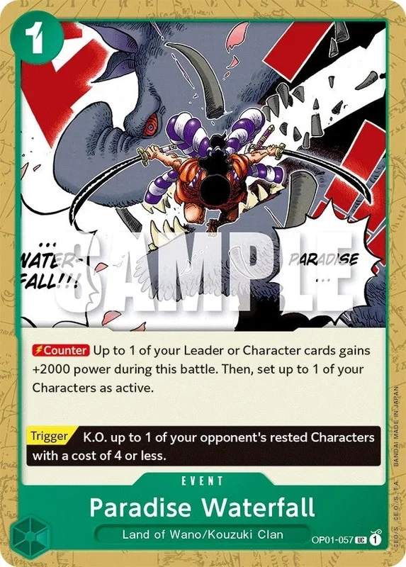 Paradise Waterfall (OP01-057) (OP01)