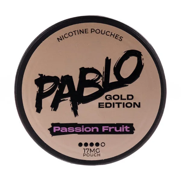 Passion Fruit Gold Edition Nicotine Pouches by Pablo