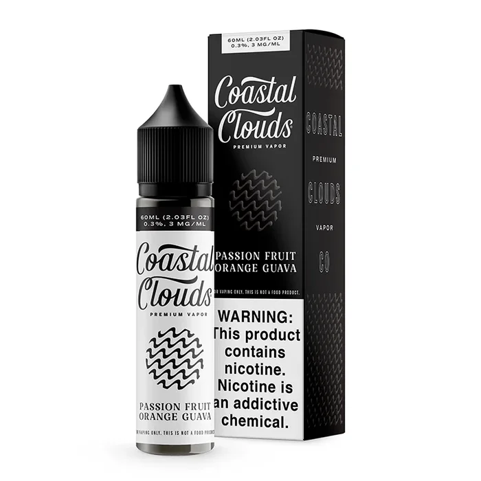 Passion Fruit Orange Guava – Coastal Clouds – 60mL