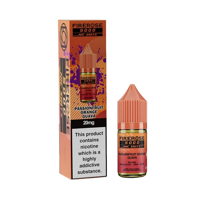 Passionfruit Orange Guava Nic Salt E-Liquid by Firerose 5000