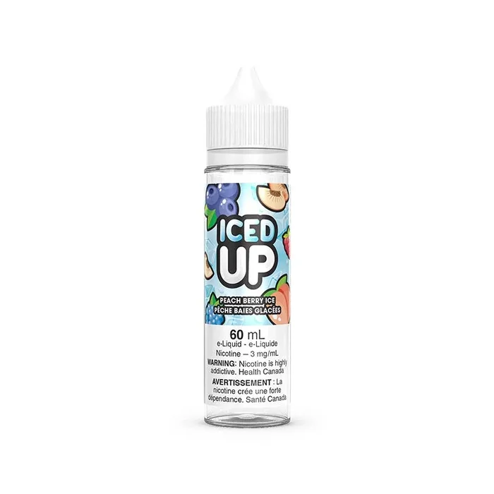 Peach Berry Ice by Iced Up E-Liquid (ON)