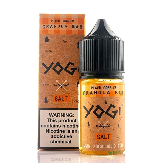 Peach Cobbler Granola Bar Salt – Yogi E-Juice