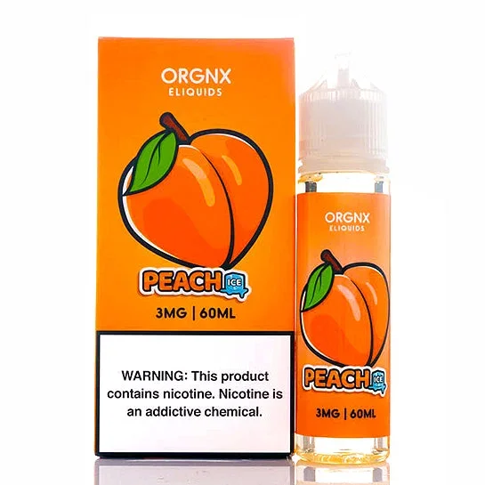 Peach Ice – ORGNX E-Juice (60 ml)