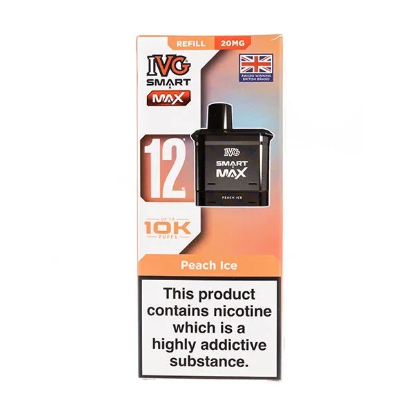 Peach Ice Smart Max Prefilled Pod + Refill by IVG