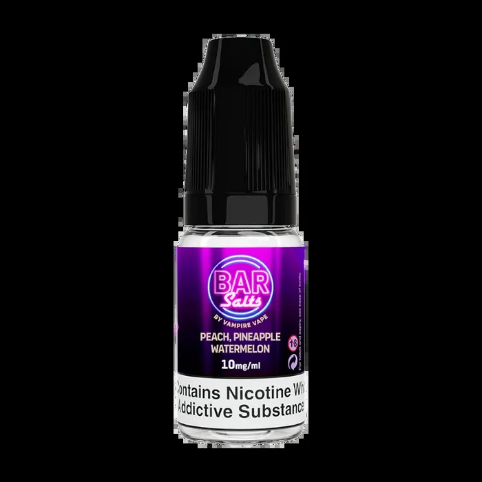 Peach Pineapple Watermelon Bar Salts by Vampire Vape