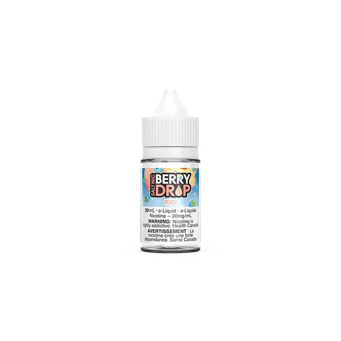 Peach Salt By Berry Drop Nic Salt Juice