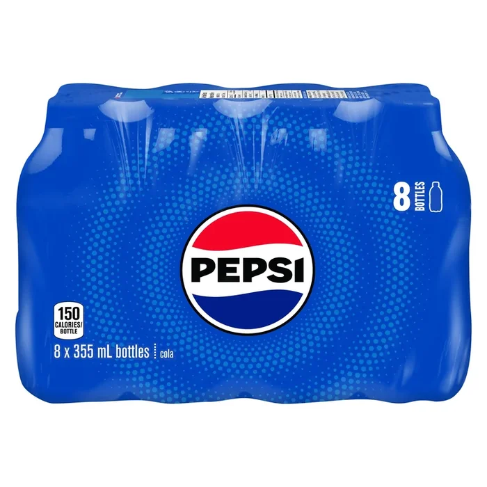 Pepsi Mini Bottles, 355-ml, 8-Pack