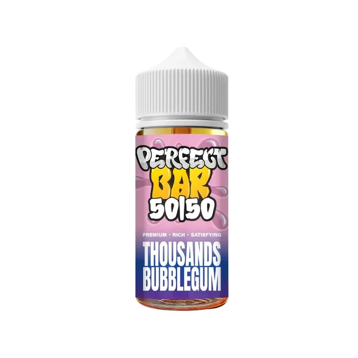 Perfect Bar 50/50 Thousands Bubblegum 100ml Shortfill