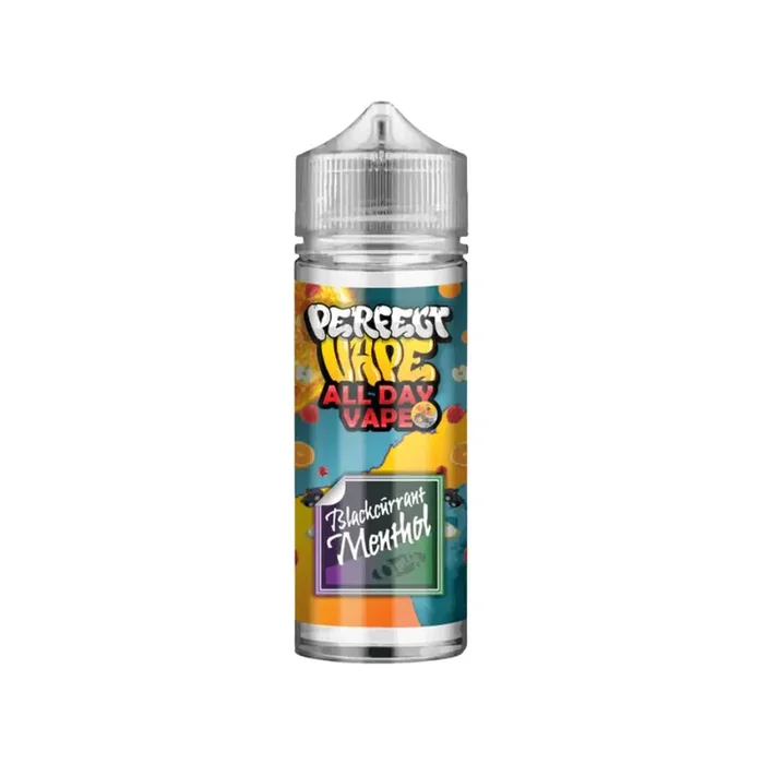 Perfect Vape All Day Vape Blackcurrant Menthol 100ml Shortfill