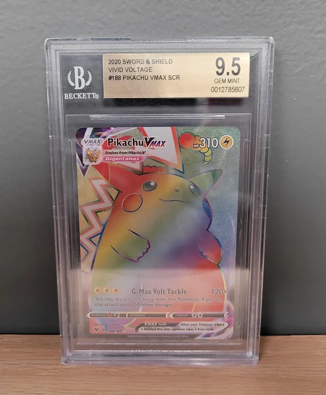 Pikachu VMAX – Vivid Voltage: BGS 9.5