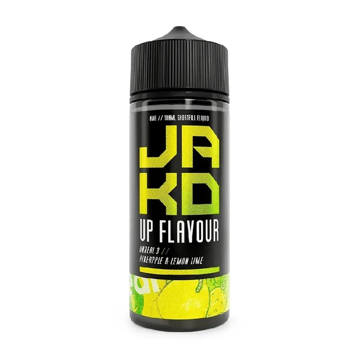 Pineapple & Lemon Lime Shortfill E-Liquid by JAKD 100ml