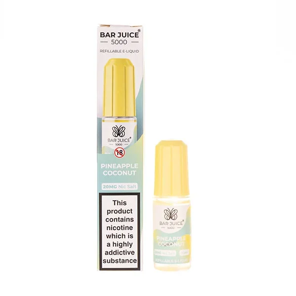 Pineapple Coconut Nic Salt E-Liquid by Bar Juice 5000