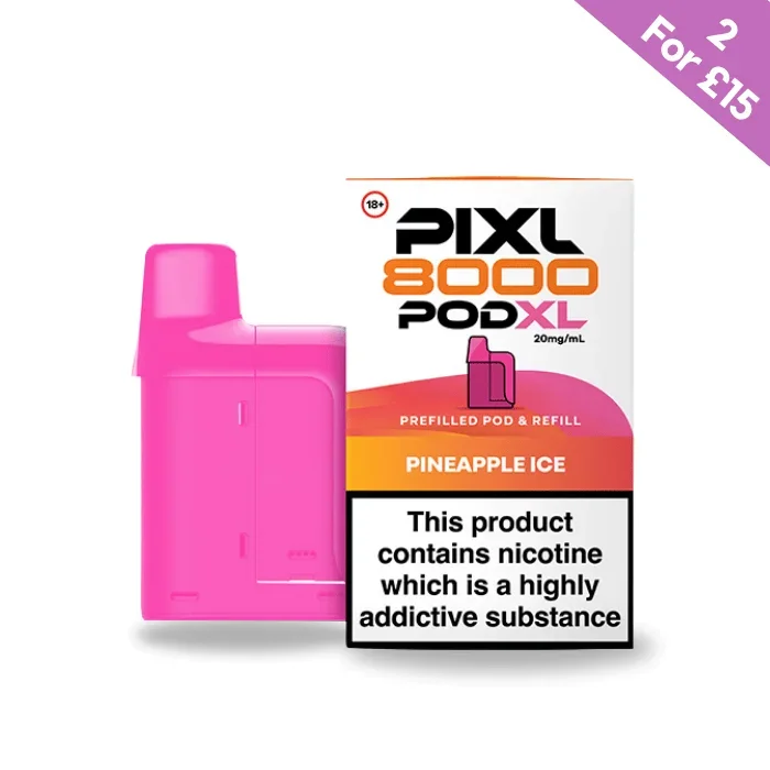 Pineapple Ice – Pixl 8000 Prefilled Pods
