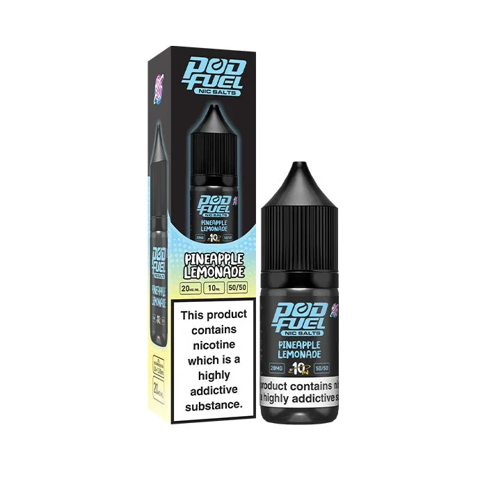 Pineapple Lemonade 10ml Nic Salt E-Liquid by Pod Fuel