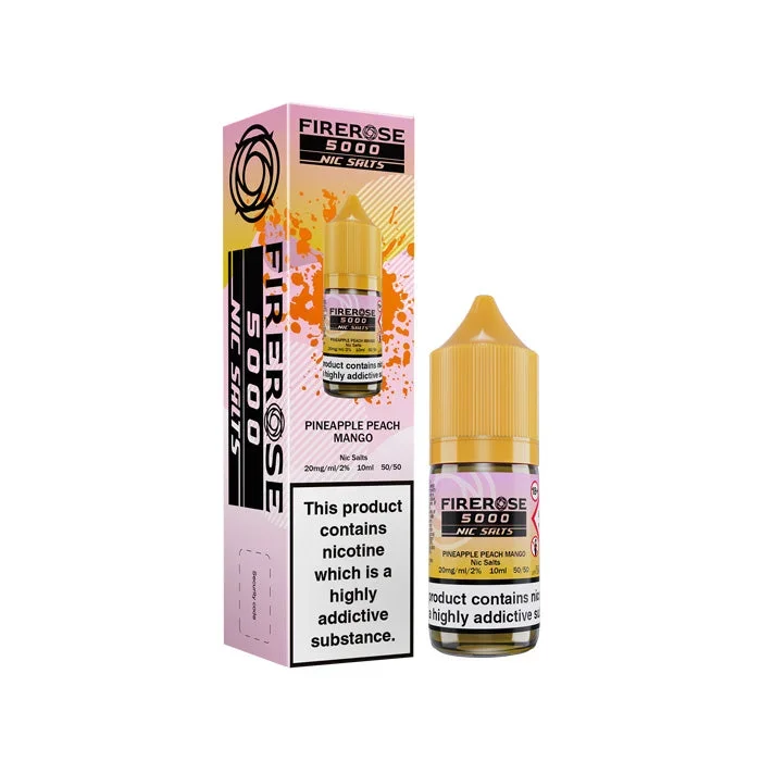 Pineapple Peach Mango Nic Salt E-Liquid by Firerose 5000