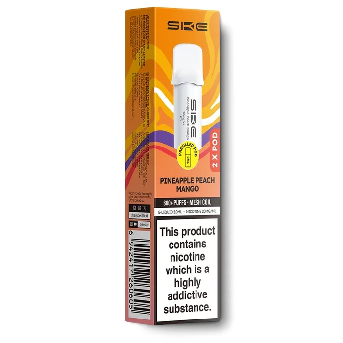 Pineapple Peach Mango SKE 600 Pro Pods