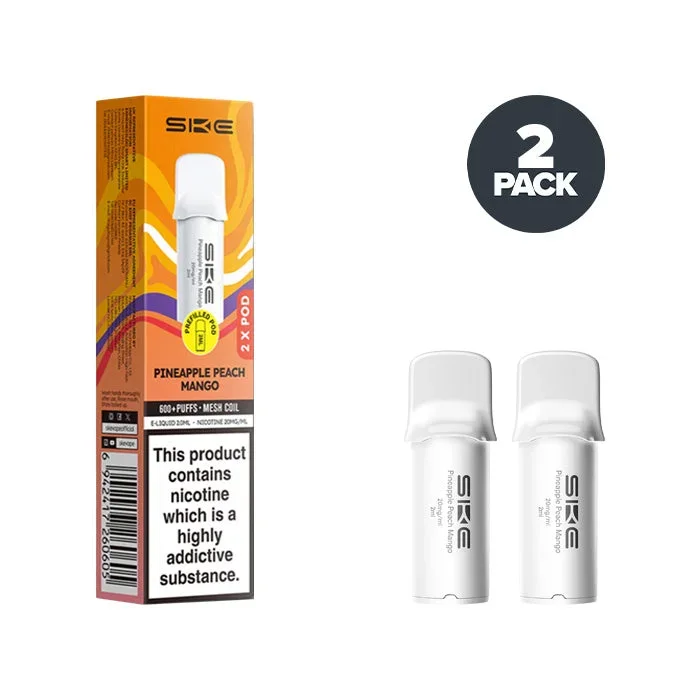 Pineapple Peach Mango SKE Crystal 600 Pro Prefilled Pod