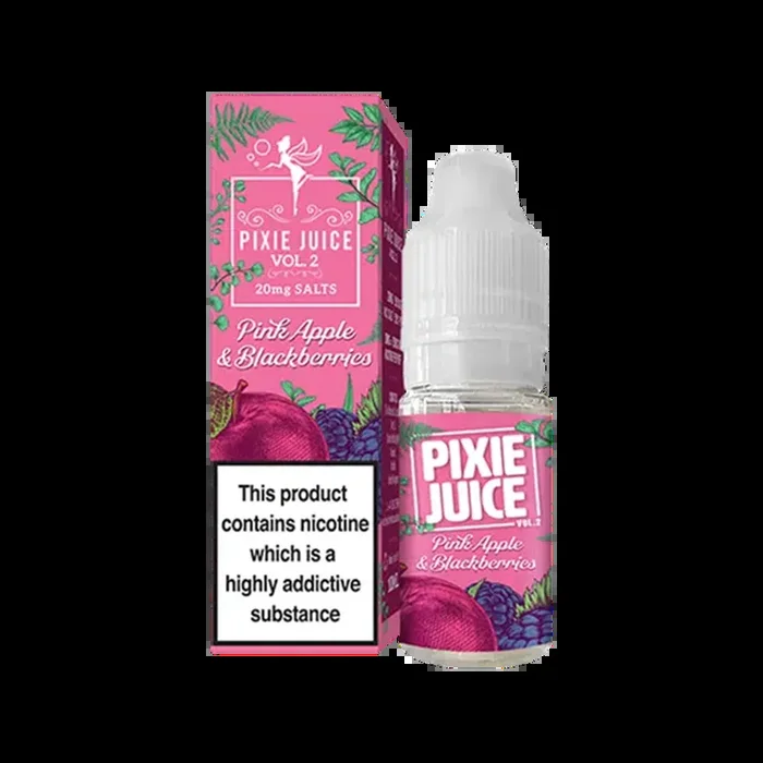 Pink Apple & Blackberries Nic Salt by Pixie Juice V2