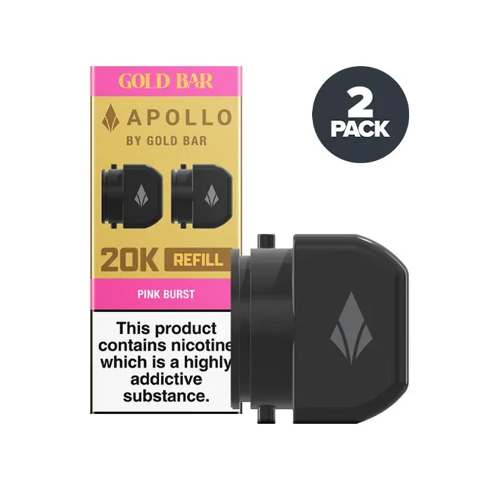 Pink Burst Gold Bar Apollo Refill Pods
