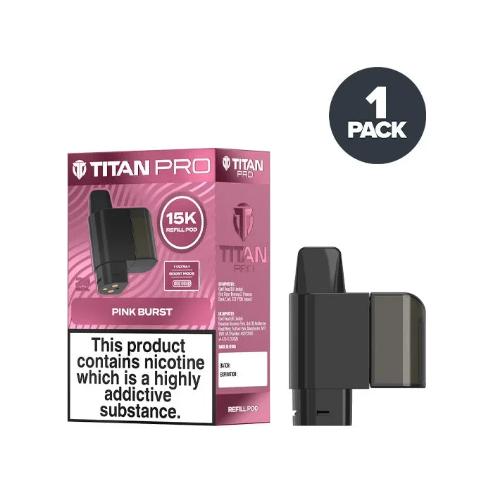 Pink Burst Titan Pro 15K Refill Pack