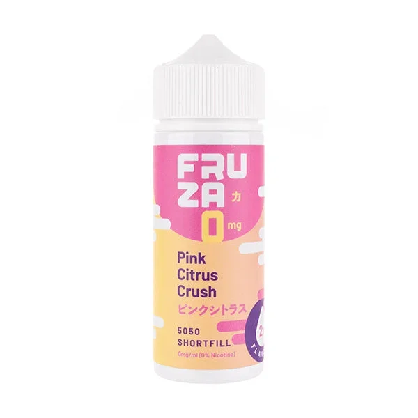 Pink Citrus Crush 100ml Shortfill E-Liquid by Fruza
