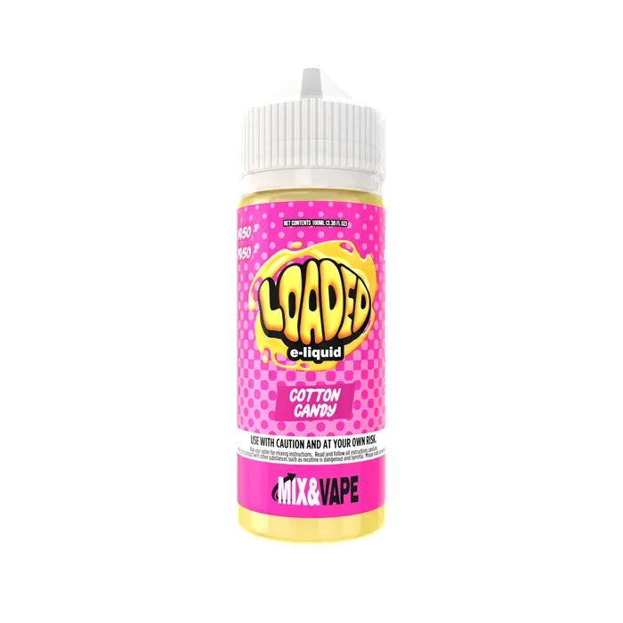 Pink Cotton Candy 100ml Shortfill by Loaded