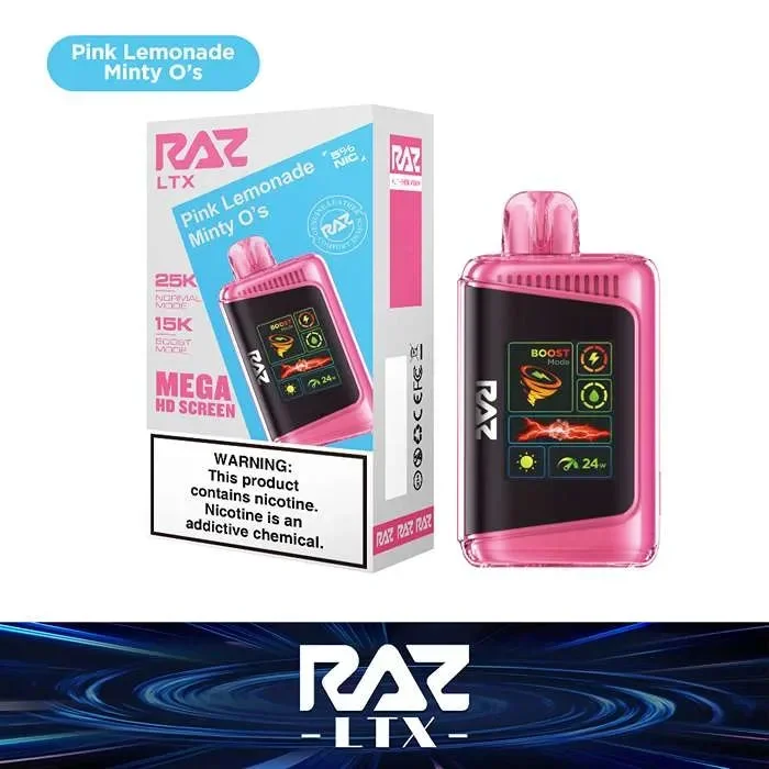 Pink Lemonade Minty Raz Vape