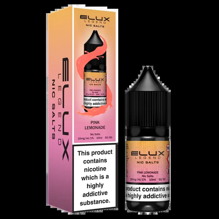Pink Lemonade Nic Salt by Elux 10ml