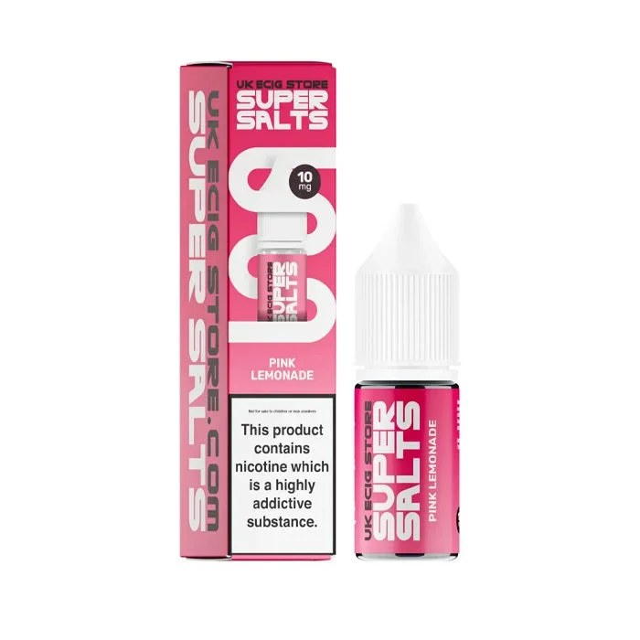 Pink Lemonade Nic Salt E-Liquid by Super Salts