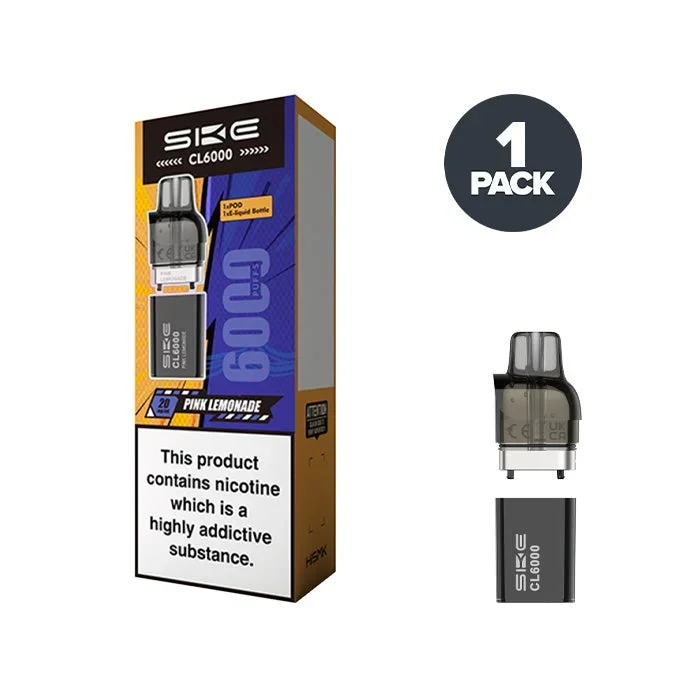 Pink Lemonade SKE CL6000 Pre-filled Pods