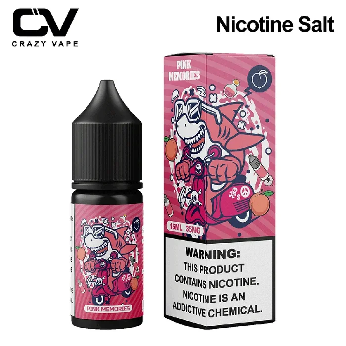 Pink Memories E-liquid – Crazy Vape Mini 15ml 35mg