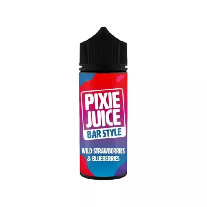 Pixie Juice Bar Style Wild Strawberries & Blueberries 50/50 100ml Shortfilll