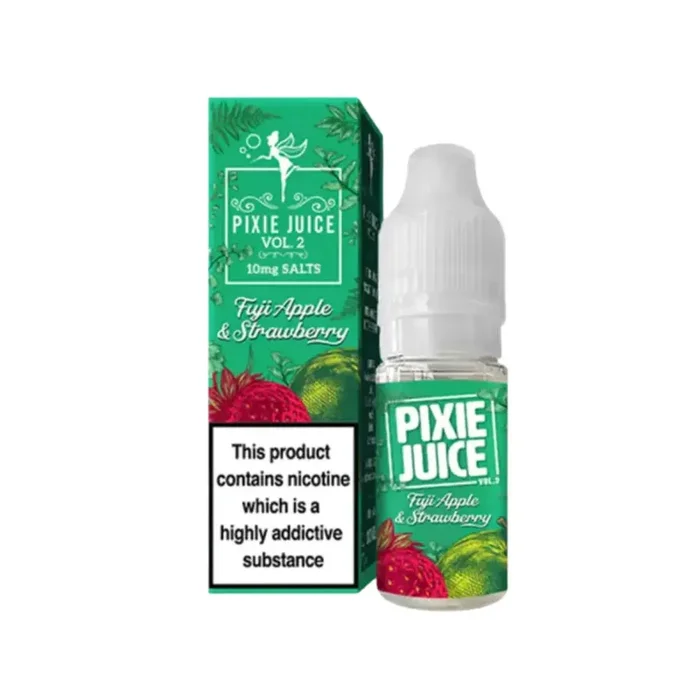 Pixie Juice Fuji Apple & Strawberry 10ml Nic Salt E-liquid