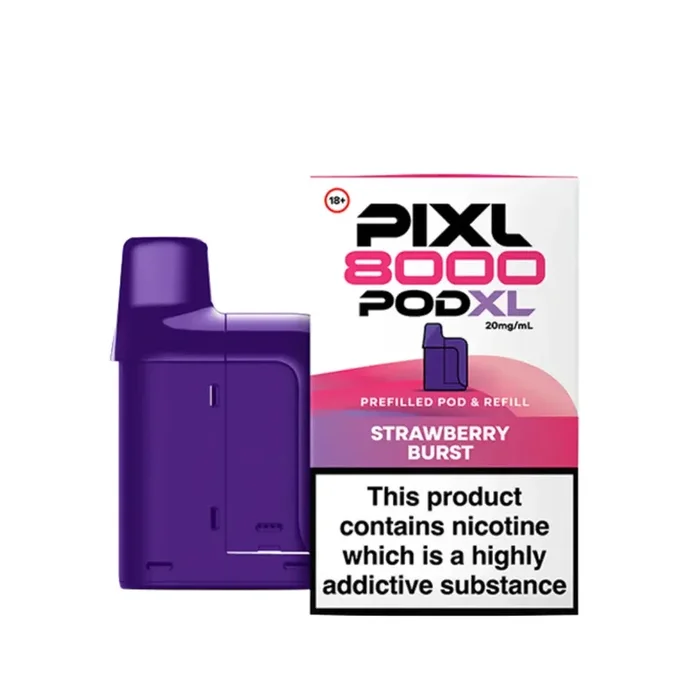 PIXL 8000 Strawberry Burst Refill Pods