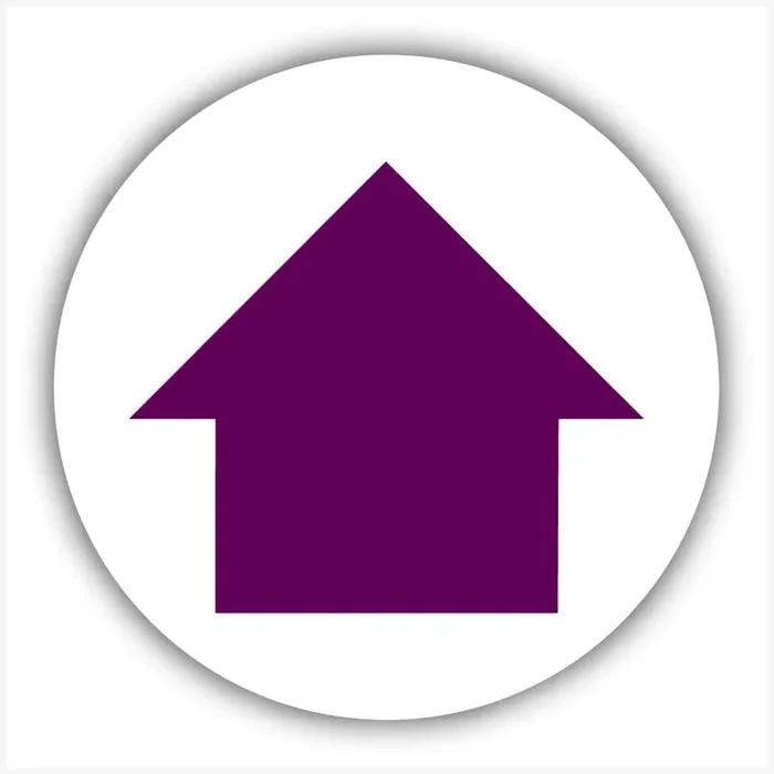 Plum Arrow Waymarker