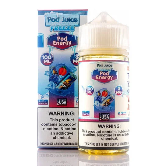 Pod Energy Freeze – Pod Juice E-Liquid (100 ml)