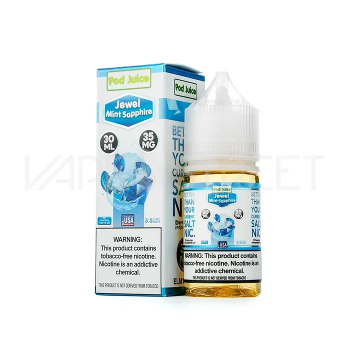 Pod Juice Salt Jewel Mint Sapphire (30ml)
