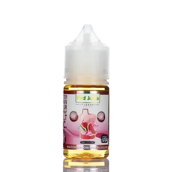 Pod Juice Salt PJ5000 – Watermelon Bubblegum – 30ml