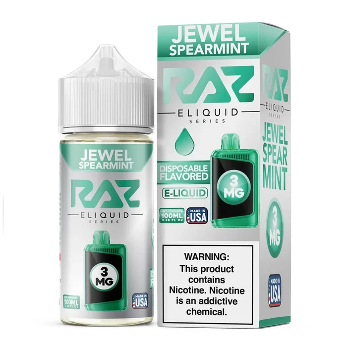 Pod Juice X RAZ – Jewel Spearmint – 100ML E-Liquid