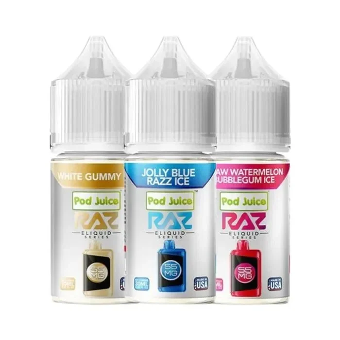 Pod Juice X Raz Nicotine Salts