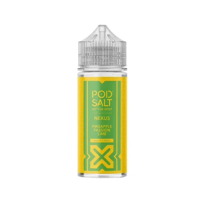 Pod Salt Nexus Pineapple Passion Lime 100ml E-liquid