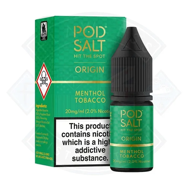 Pod Salt Origin – Menthol Tobacco 10ml