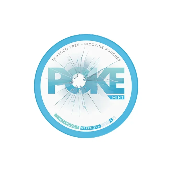 Poke – Mint Nicotine Pouches 12mg – 20 Pouches