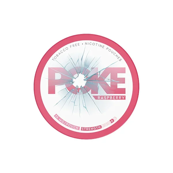 Poke – Raspberry Nicotine Pouches 16mg – 20 Pouches